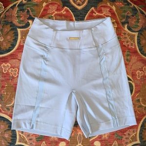 WHITNEY SIMMONS GOAL BLUE MESH SHORTS